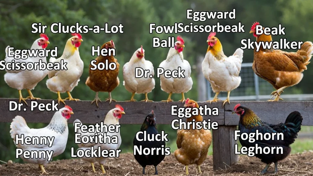 Royal Funny Chicken Names