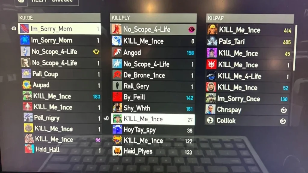 4. Short & Snappy Funny Warzone Names