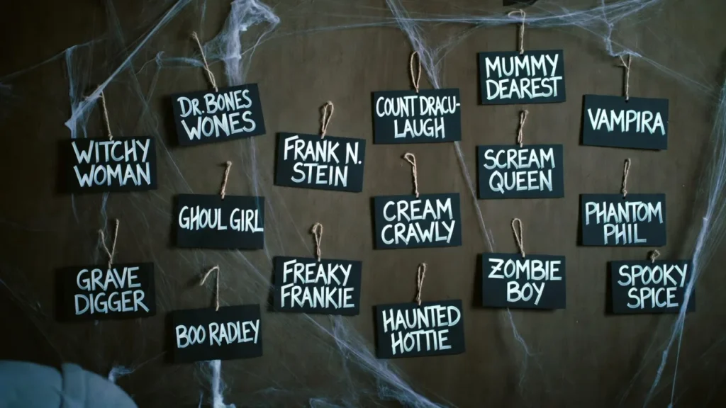 Cute But Creepy Funny Halloween Names