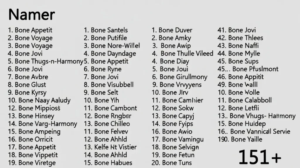 Dark Humor Funny Bone Names