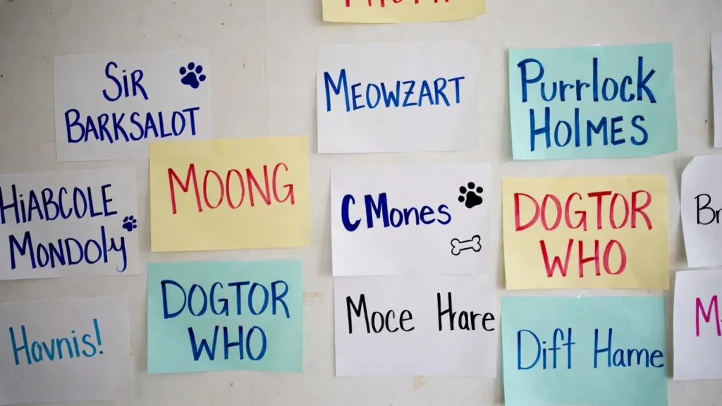 Lazy and Funny Pet Names for Chill Pets