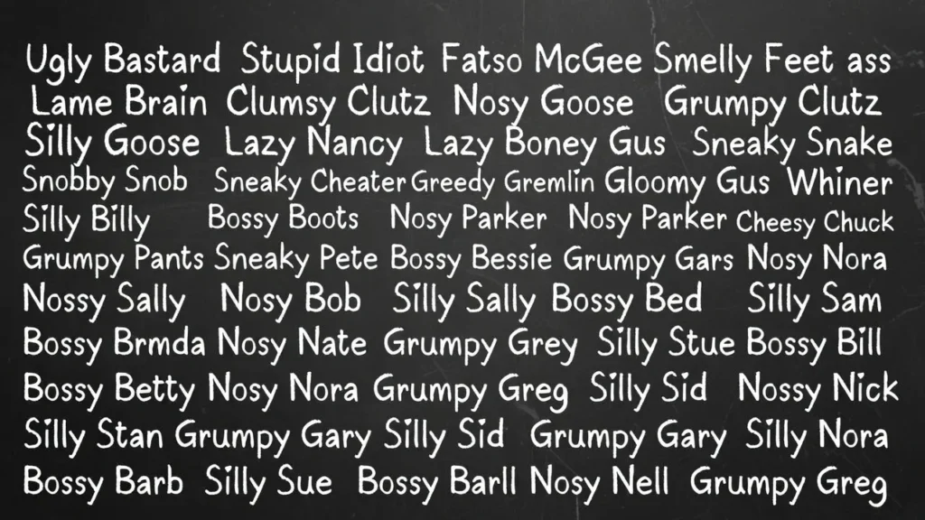 Office Humor Funny Insulting Names