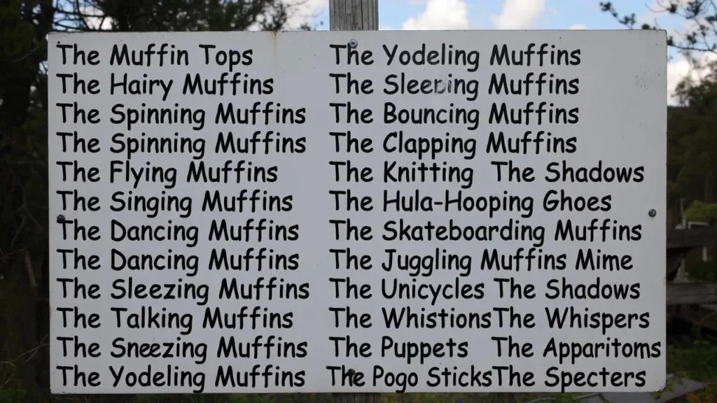 Animal-Themed Funny Band Names