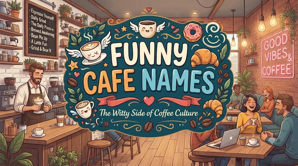 🌟 Famous Cafe Names Inspired by Pop Culture