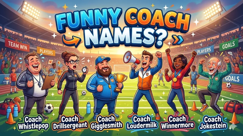 🌟 Famous Coach Names Inspired by Pop Culture