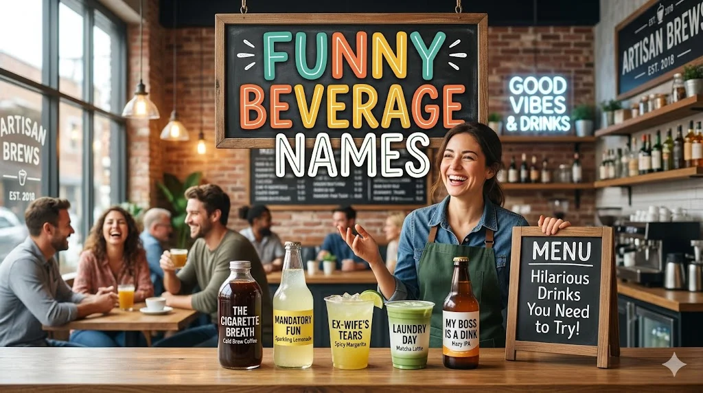 Funny Beverage Names