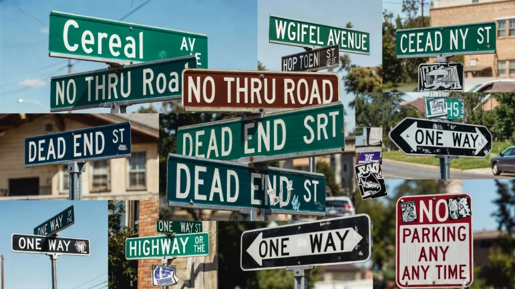 Funny Dead-End Street Names