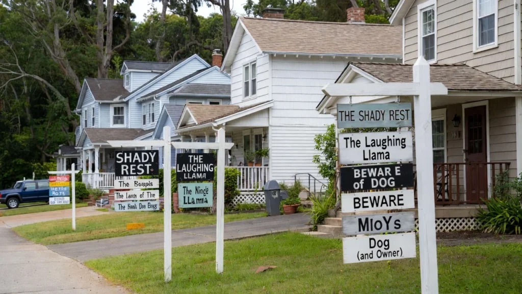 Funny Farmhouse Names