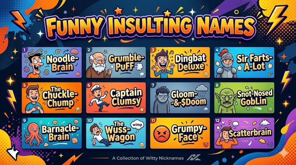 Funny Insulting Names