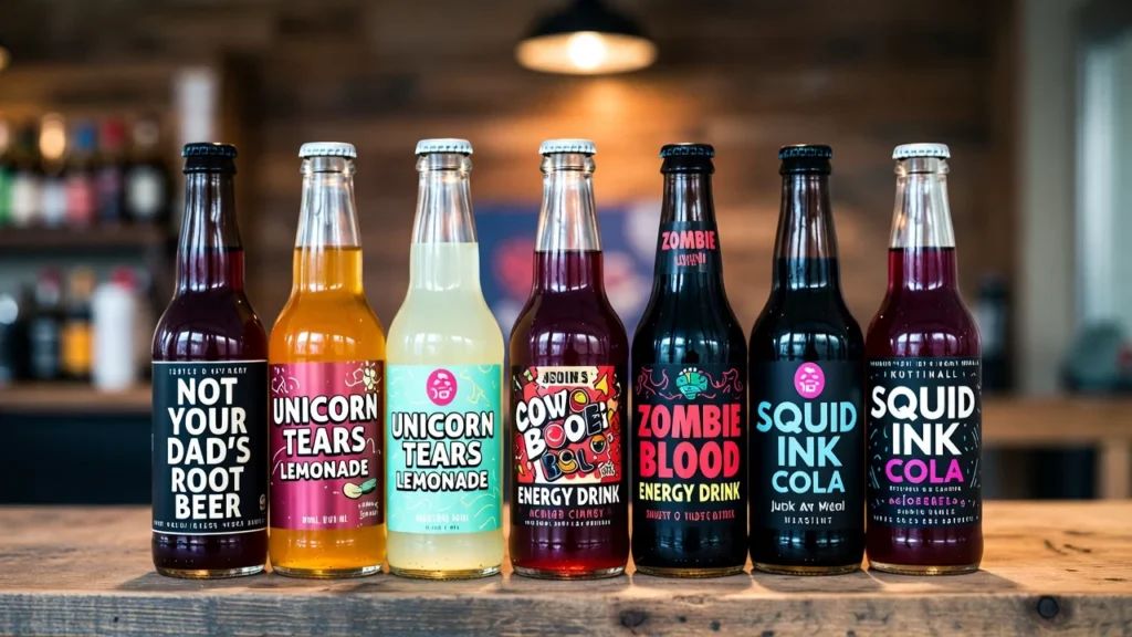 Funny Mocktail Beverage Names