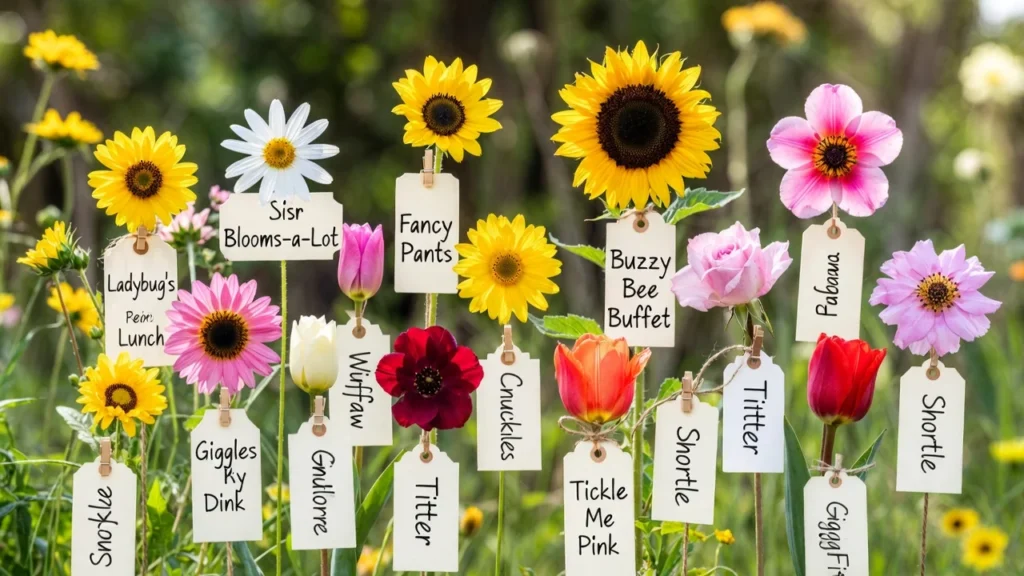 Funny Office Flower Names 💼