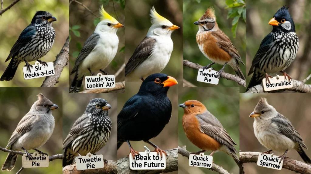 Funny Parrot Names That Sound Hilarious