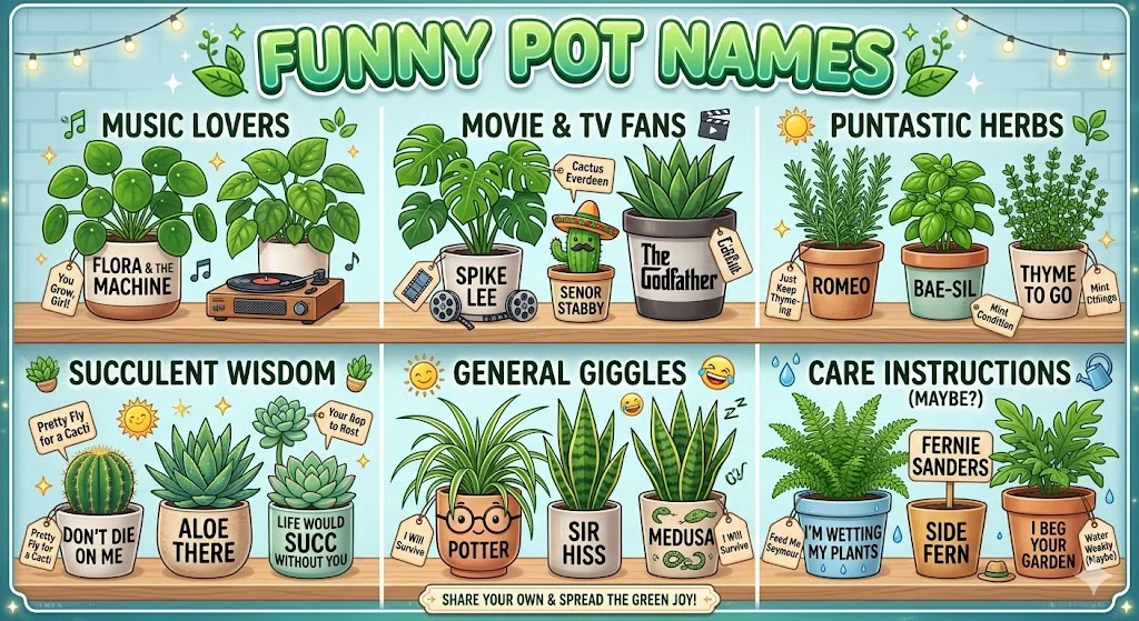 Funny Pot Names 