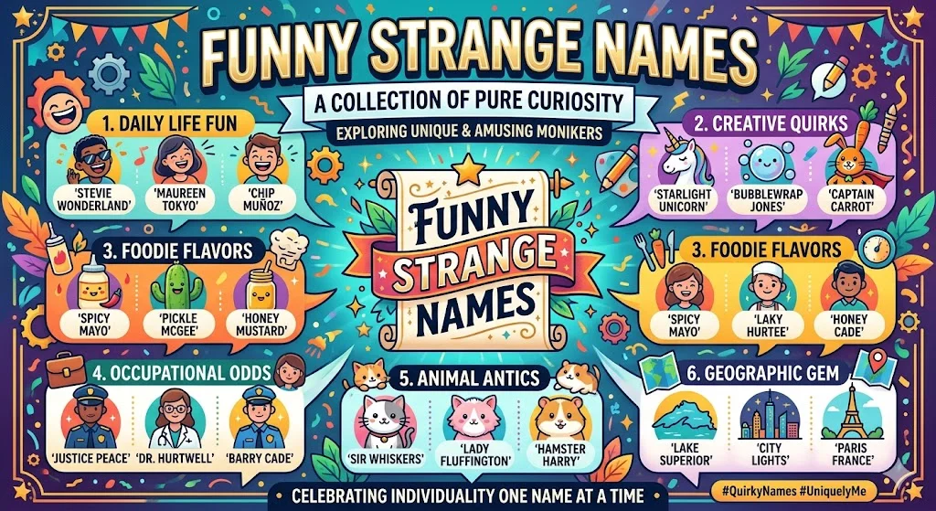 Funny Strange Names
