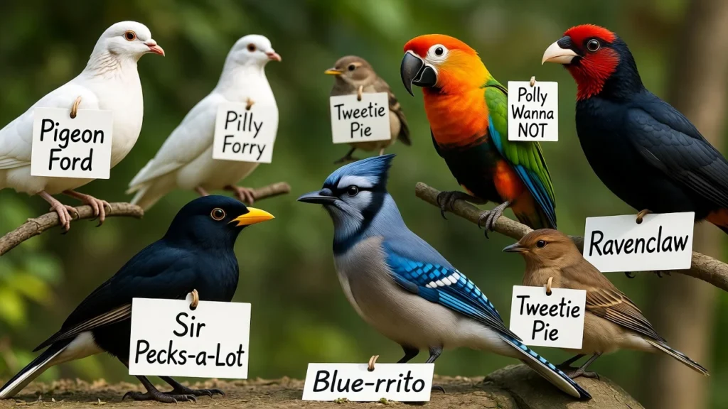 Hilarious Bird Names Inspired by Celebrities