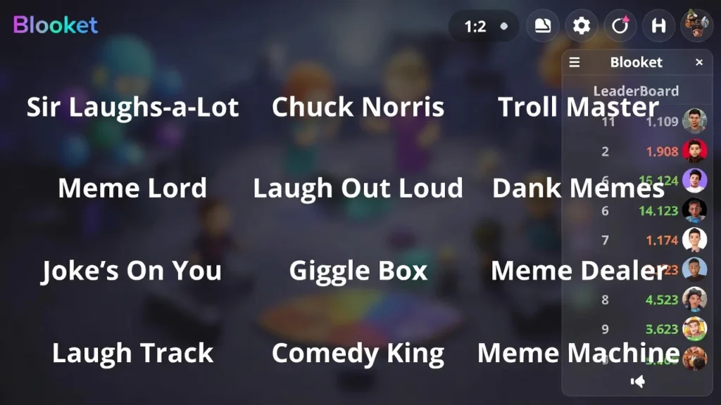 Meme Blooket Names Inspired by Internet Humor