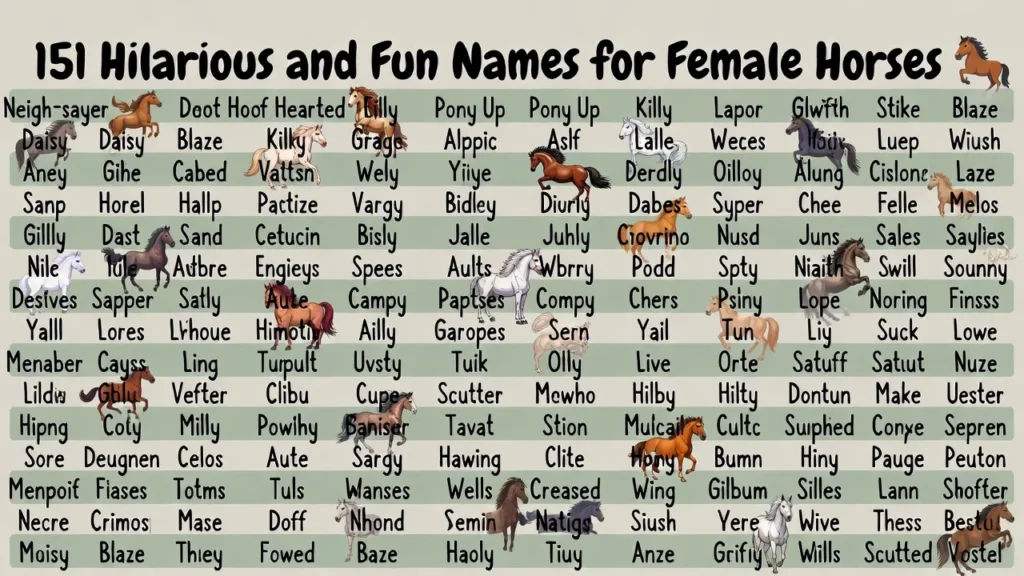 Mischievous Mares 😂