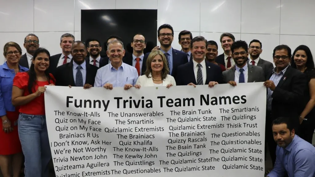 Movie-Inspired Funny Trivia Team Names