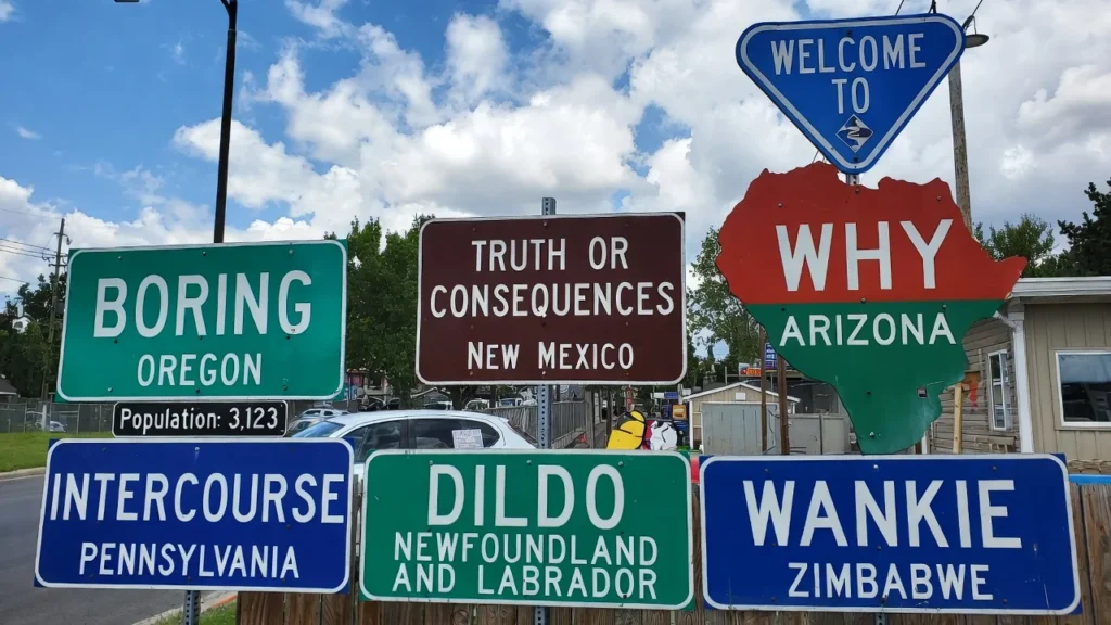 Nature-Inspired Funny City Names