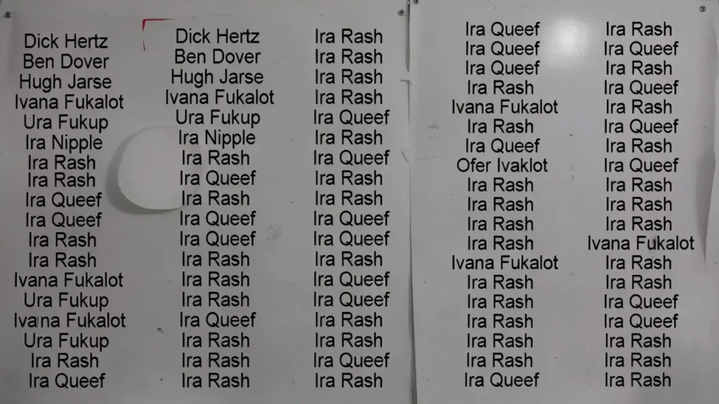 Playful Innuendo Names