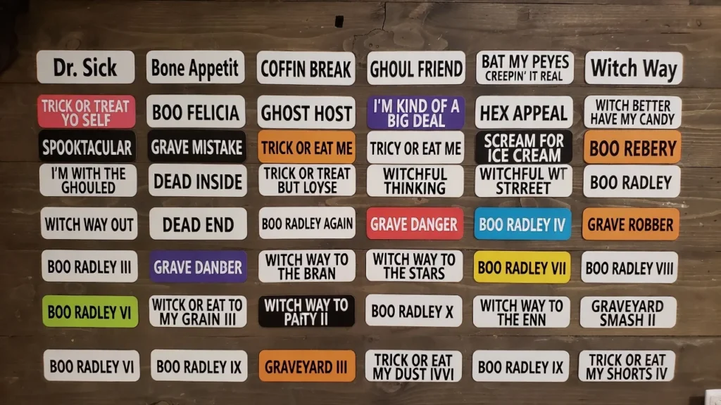 Pumpkin & Jack-o’-Lantern Funny Halloween Names