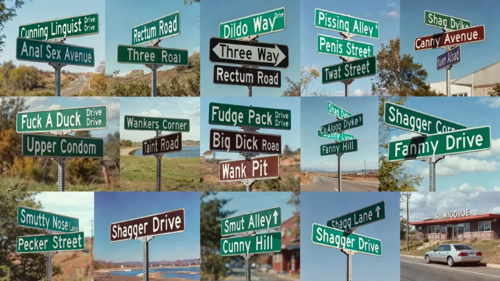 Weirdly Named Streets You’ll Find on Maps