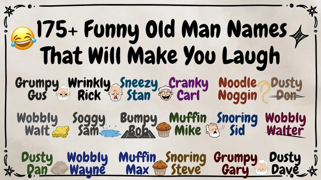 British Old Man Names