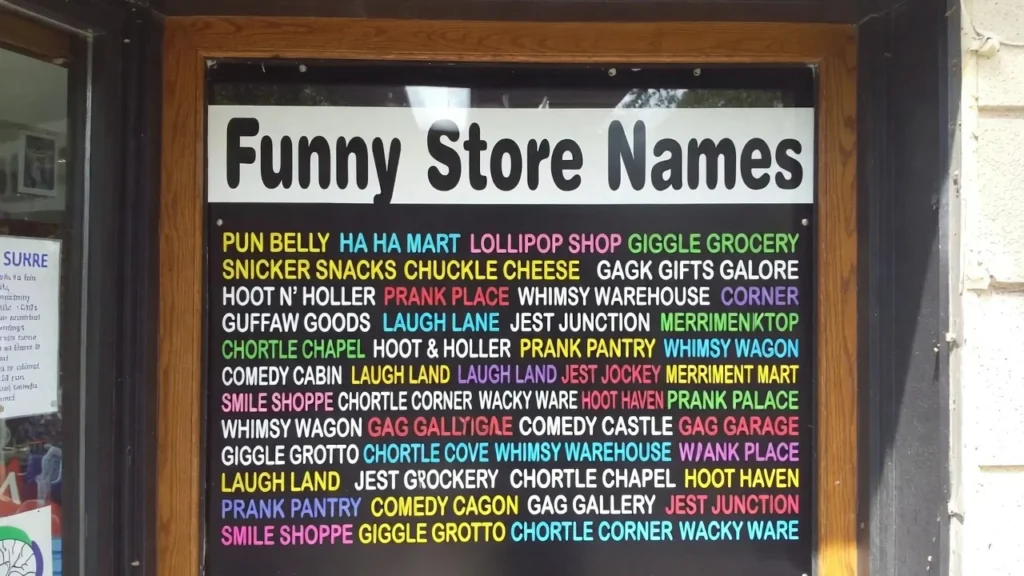 Clothing & Apparel Store Names