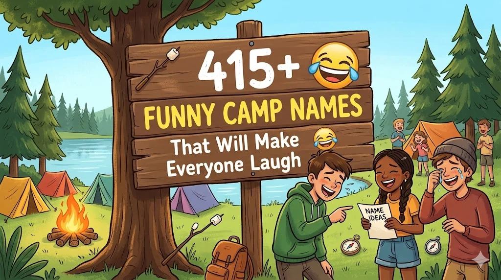 Cool And Chill Camp Name Ideas 😎