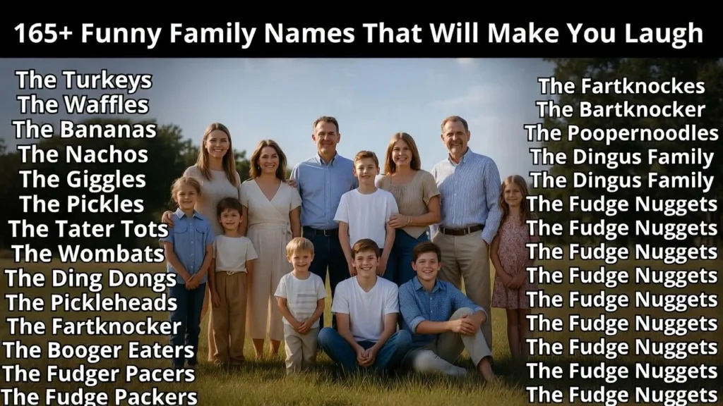 Cool Funny Family Names