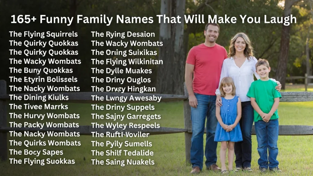Crazy Family Names
