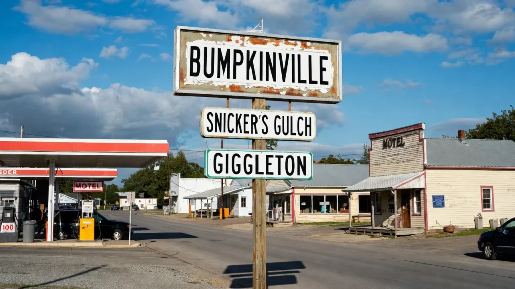 Food-Inspired Funny Town Names