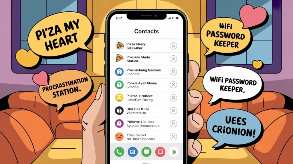 Funny Contact Names for Girlfriend