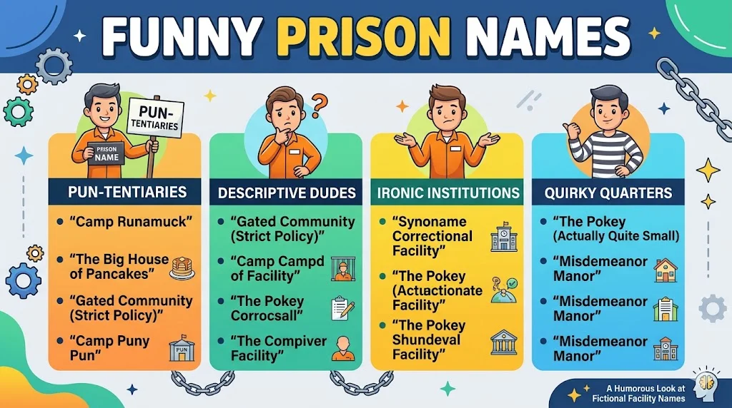 Funny Prison Names for Tough Guys
