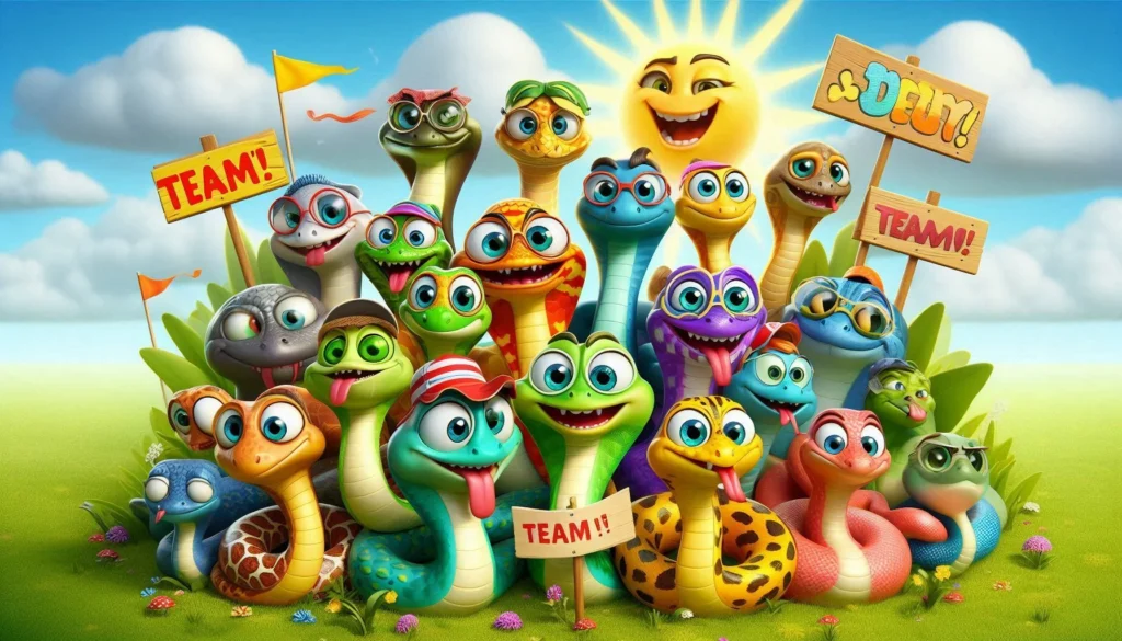 Jungle-Themed Snake Team Names That Feel Wild