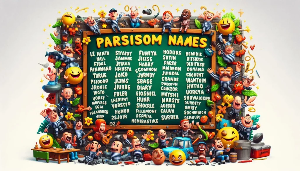 Prison Names With Wild Wordplay