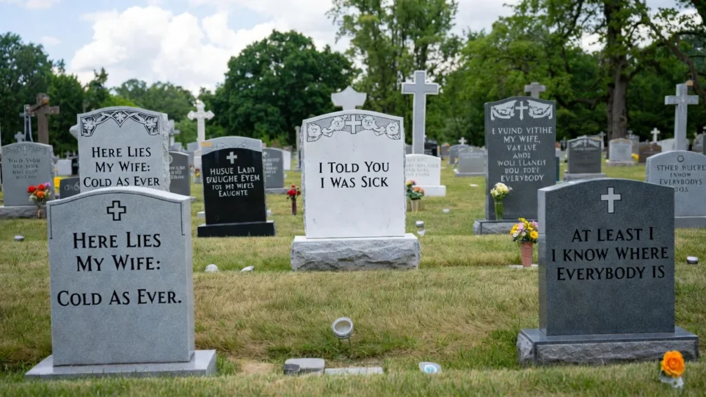 Pun-Based Gravestone Names