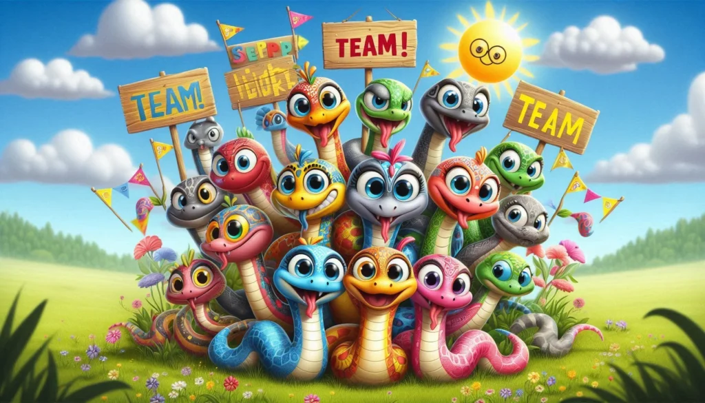 Pun-Filled Snake Names That Bite With Humor