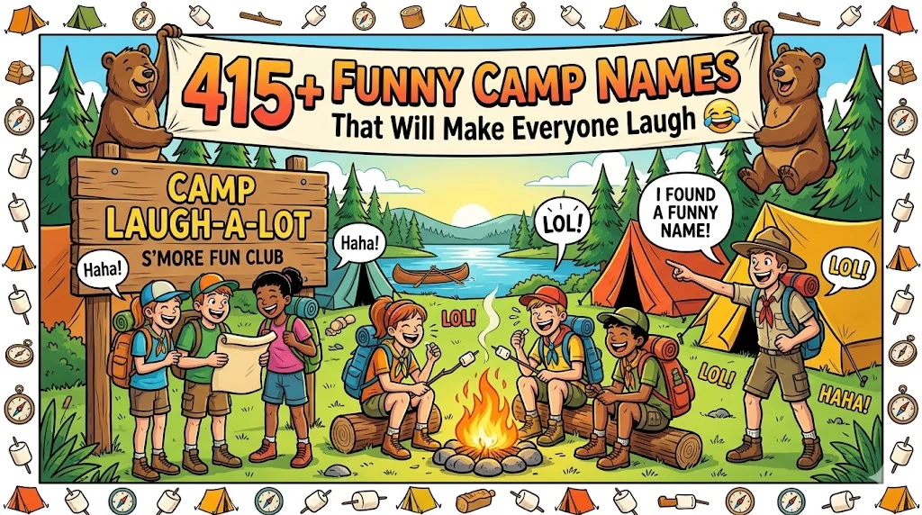 Silly Animal Camp Name Ideas