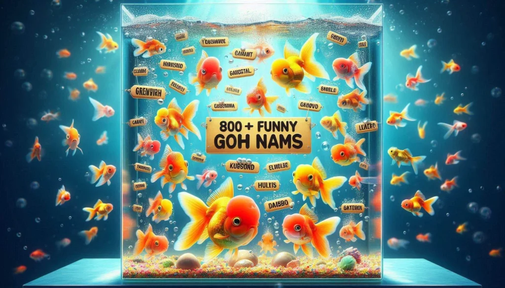 🔥 Best Funny Goldfish Names Everyone Will Love