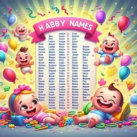 Cartoon Style Names Full of Fun
