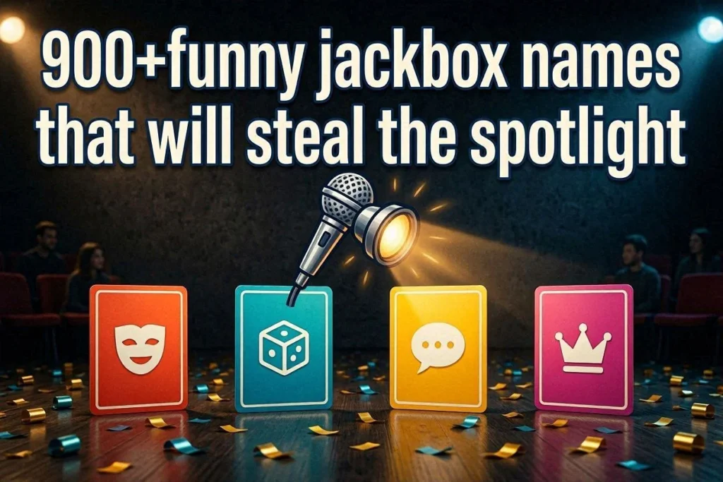 🎮  Creative Jackbox Names for Game Night Legends