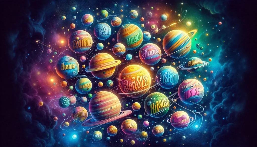 🦉 Cute Planet Names That Melt Your Heart
