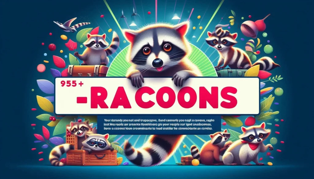🦝 Cute Raccoon Names That Melt Your Heart