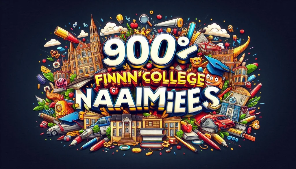 🏫 Meme-Based College Names for Internet Lovers