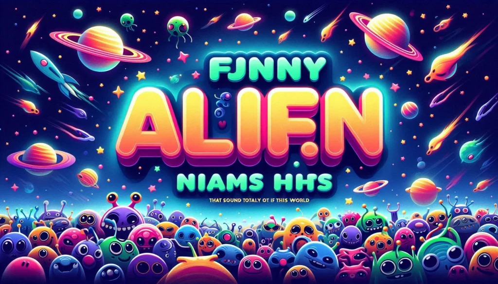 Silly Alien Names That Make You Laugh Instantly