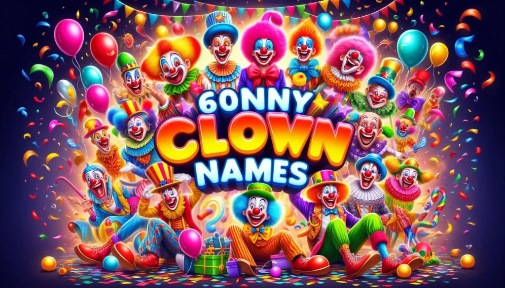 😂 Silly Clown Names That Make You Laugh Instantly