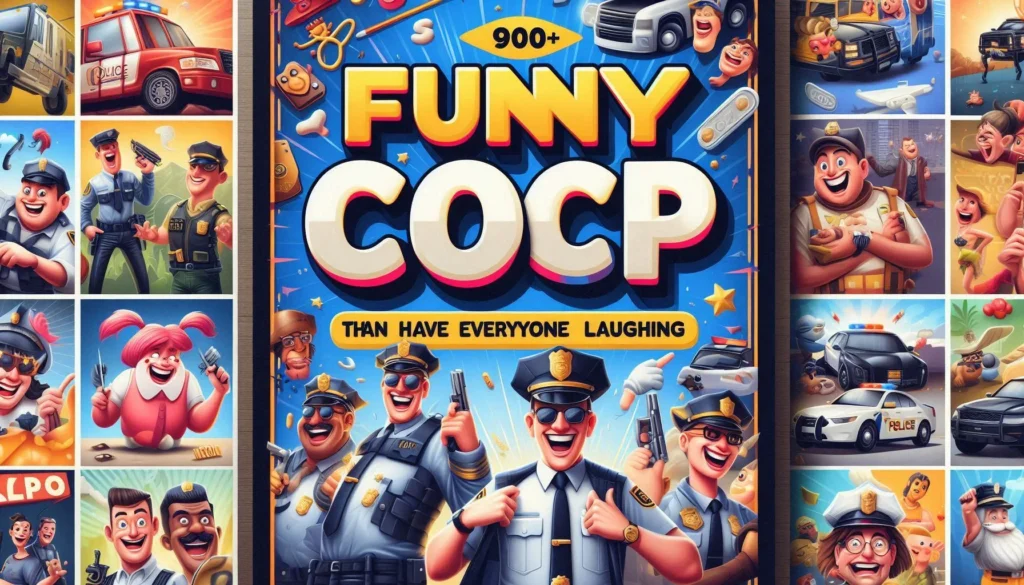 Silly Cop Names That Make You Laugh Instantly