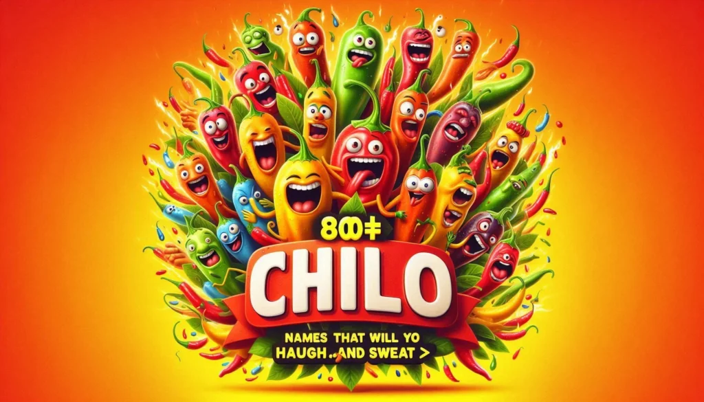 ๐ Silly Funny Chili Names That Make You Laugh Instantly