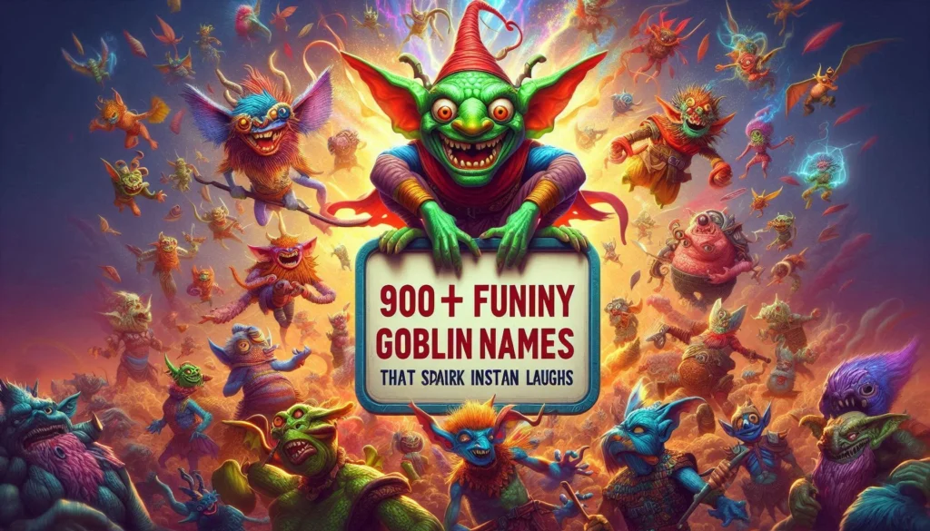 🦉 Cute Goblin Names That Melt Your Heart